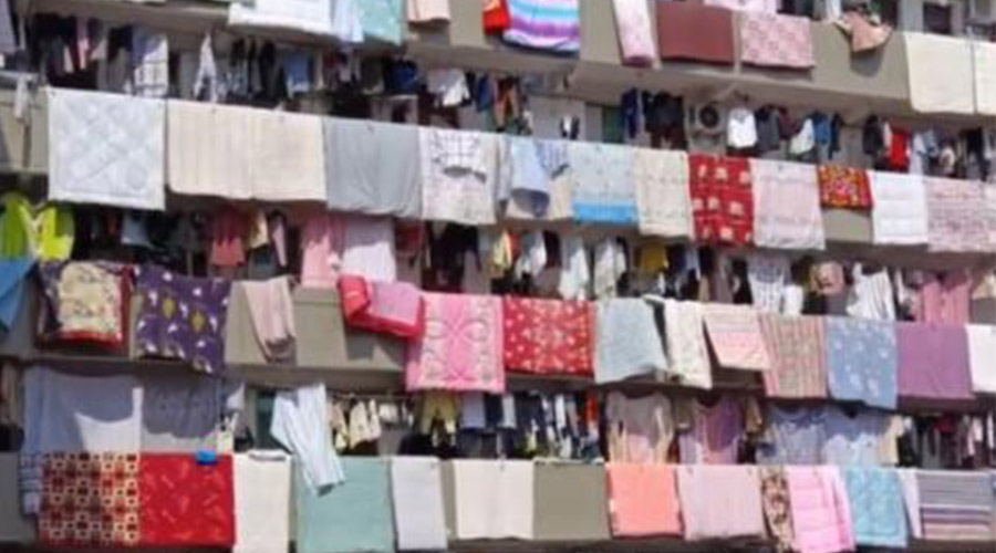 學(xué)校現(xiàn)曬被大場(chǎng)面！滾筒衣服烘干機(jī)即烘即干大件棉被 便捷好用