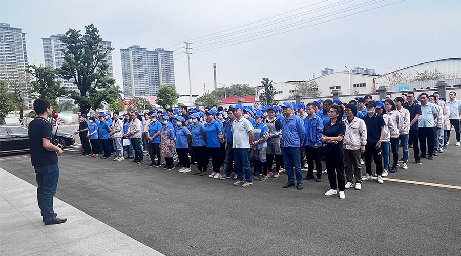 安全至上 防范未“燃”！金環(huán)電器開展消防安全演練