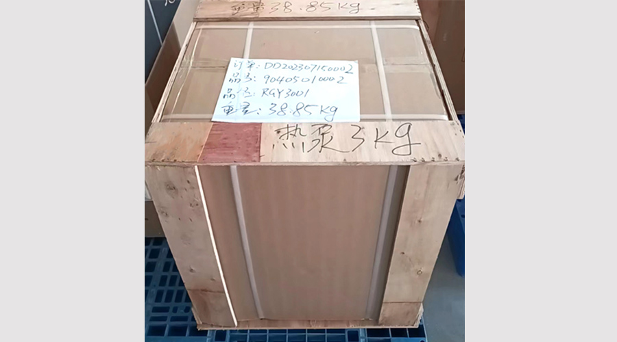 吸引客戶關(guān)注！金環(huán)電器熱泵滾筒干衣機小樣出貨國外