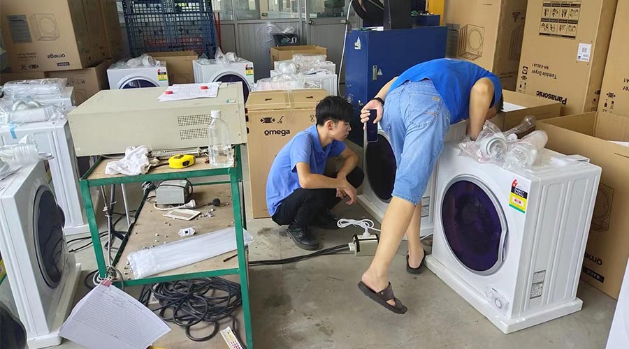 驗(yàn)貨省心省力！澳洲omega客戶稱贊衣物烘干機(jī)代工質(zhì)量高