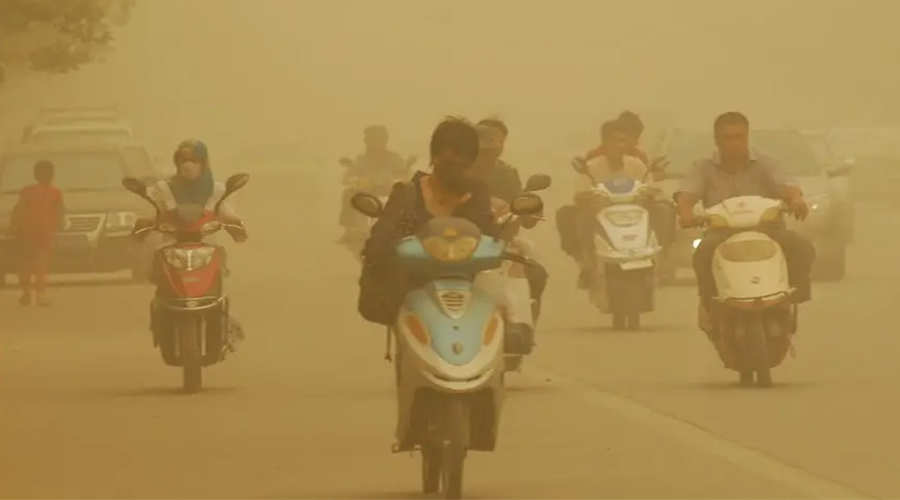 青海沙塵滾滾！小型烘干機輕松解決風(fēng)沙天氣下干衣問題