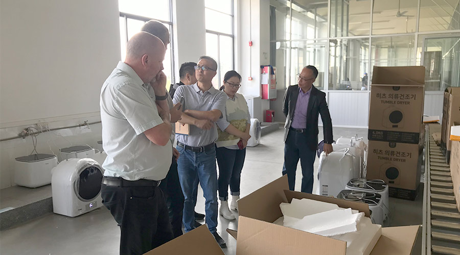 搶訂單 拼合同！金環(huán)電器積極推進(jìn)滾筒衣服烘干機(jī)訂單增長